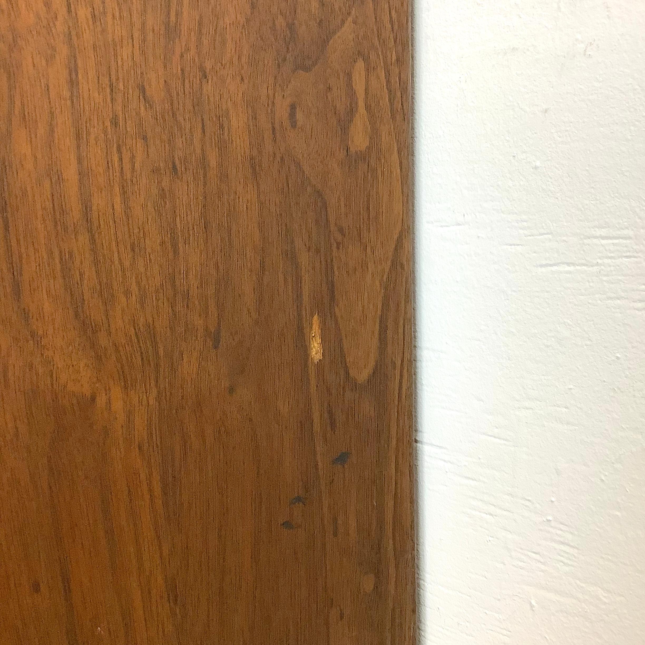 Mid-Century Modern Walnut Two Drawer Filing Cabinet For Sale 7
