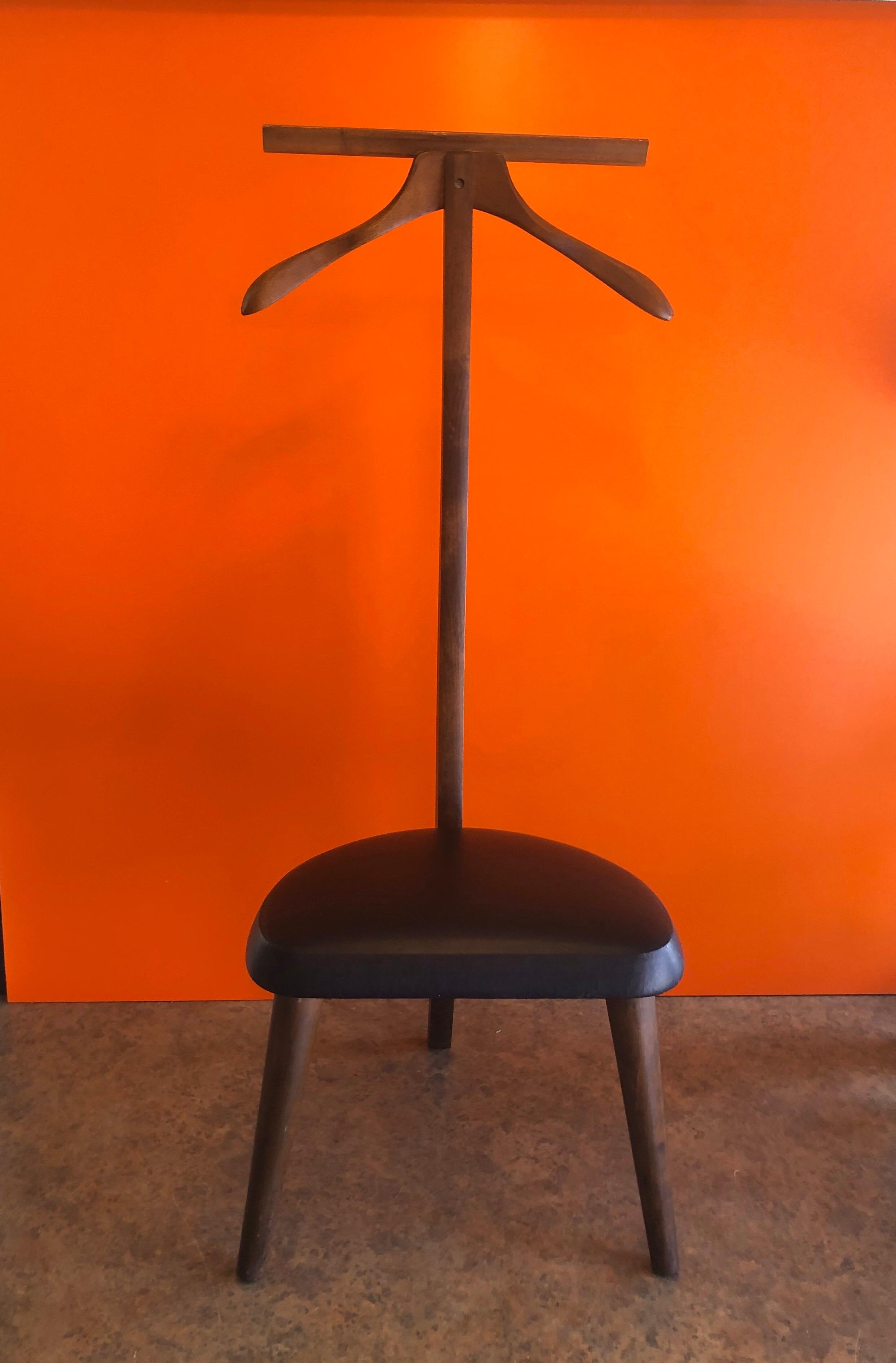 mid century valet stand