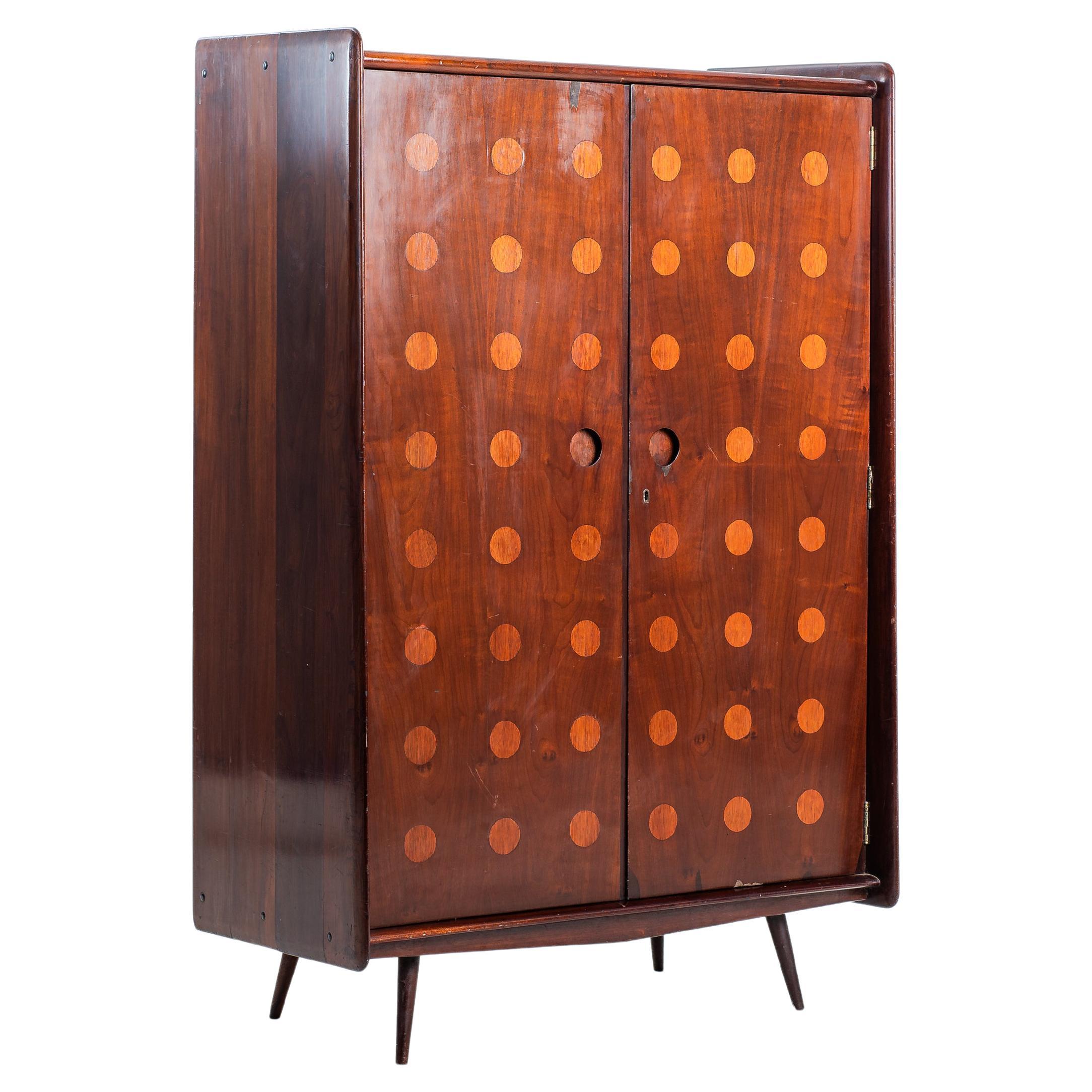 Mid-Century Modern Wardrobe by CIMO Studio, Brazil, 1950s
