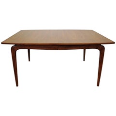 Table de salle à manger à rallonge Warren Church Lane moderne du milieu du siècle dernier