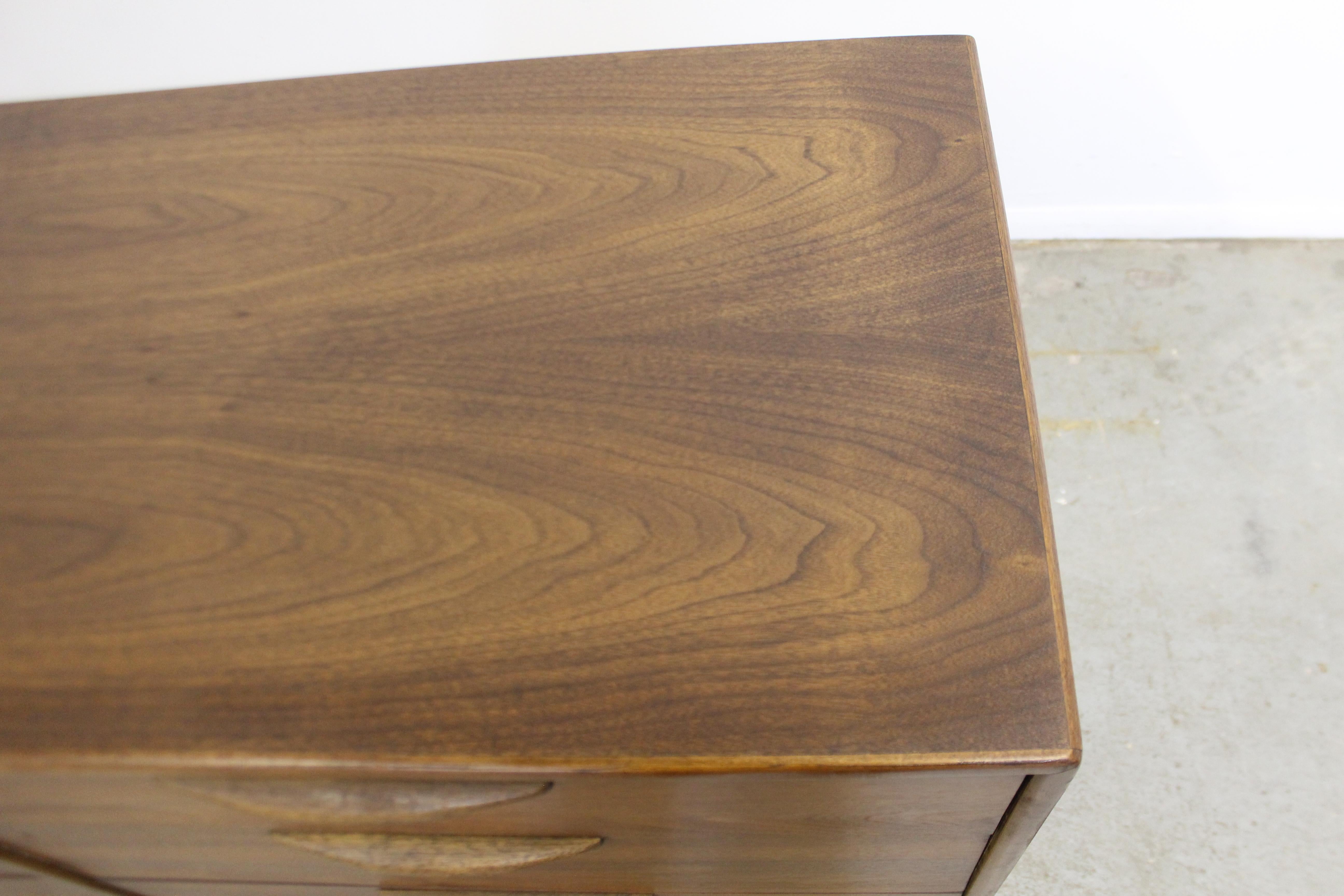 Mid-Century Modern Warren Church Lane Perception Triple Dresser Credenza 222-07 2