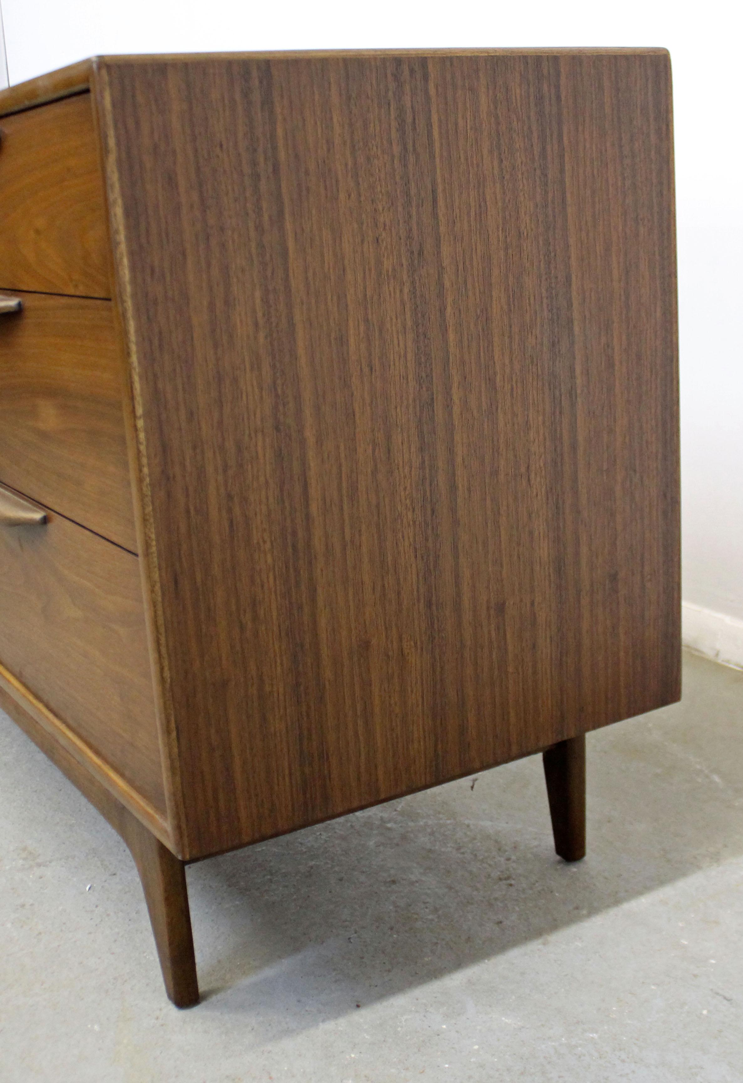 American Mid-Century Modern Warren Church Lane Perception Triple Dresser Credenza 222-07