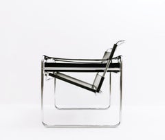 Sedia da salotto Wassily B3 di Marcel Breuer per Fasem, 1960