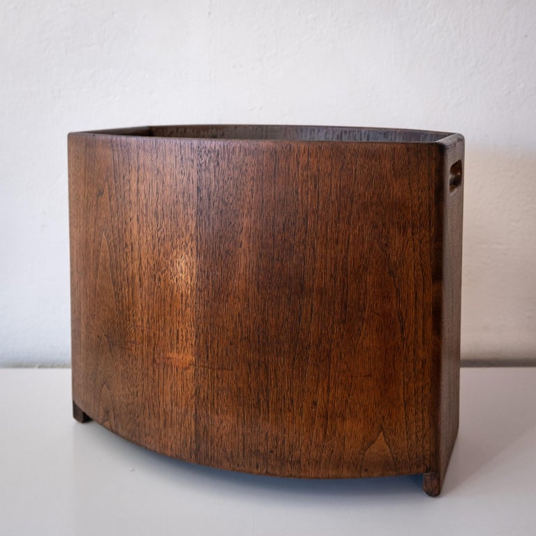 MidCentury Modern Waste Basket by Stow and Davis For Sale at 1stDibs