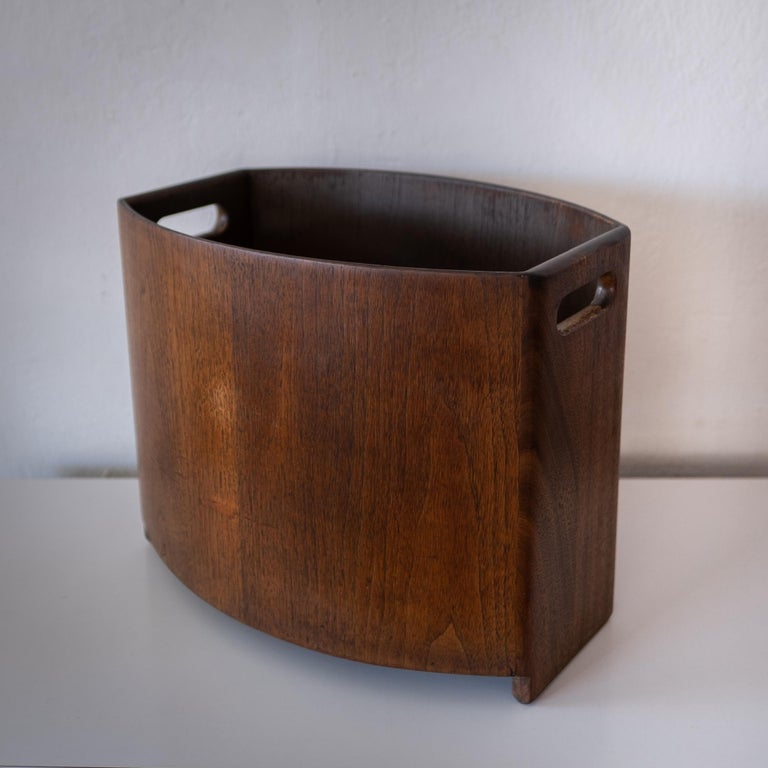 MidCentury Modern Waste Basket by Stow and Davis For Sale at 1stDibs