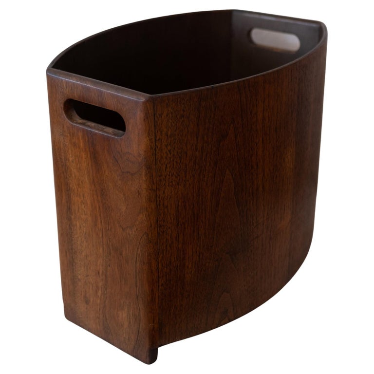 MidCentury Modern Waste Basket by Stow and Davis at 1stDibs