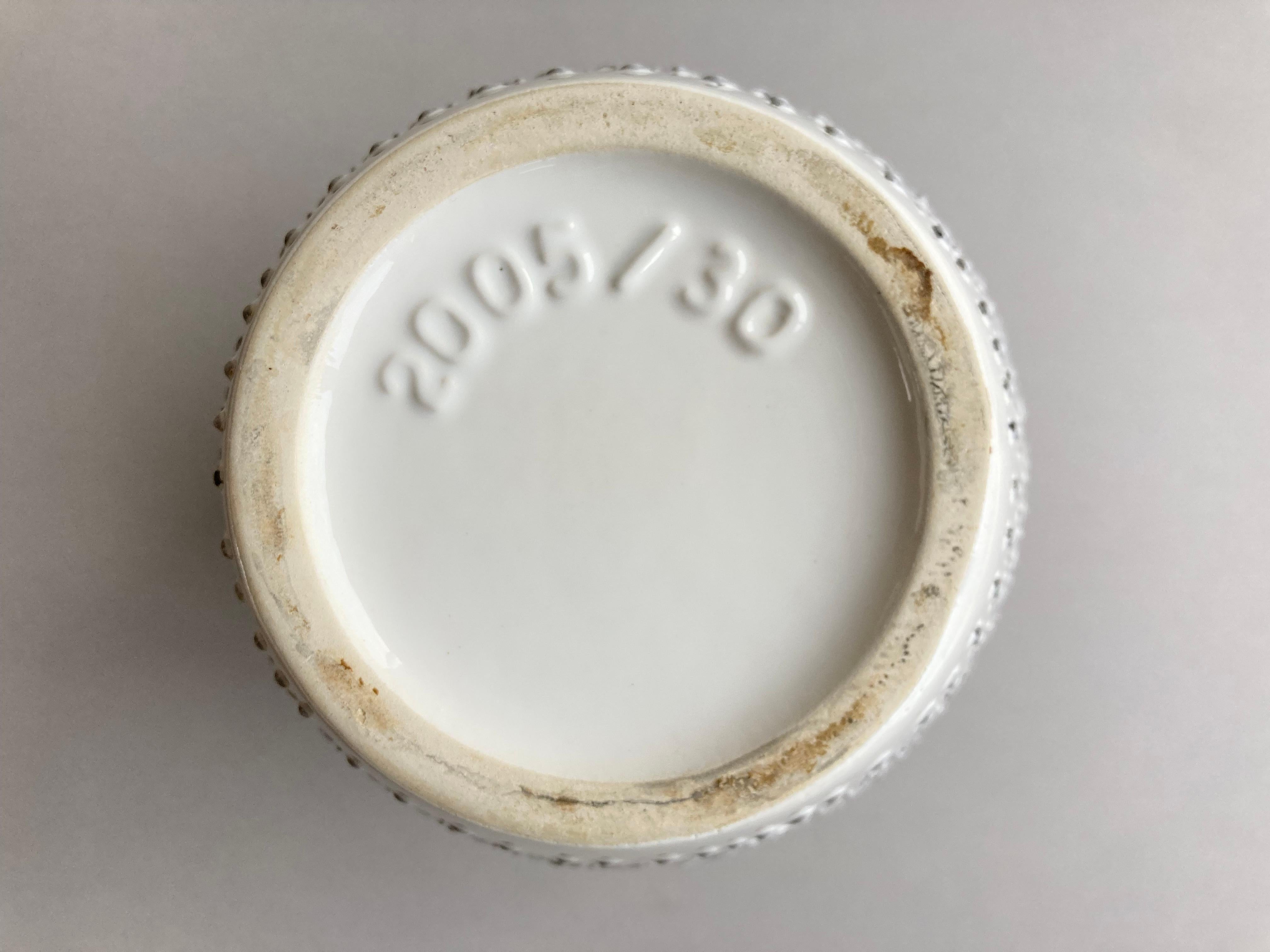 XIX secolo Vaso in ceramica lavica grassa West German Pottery di Ilkra Edel Keramik, metà del secolo scorso in vendita