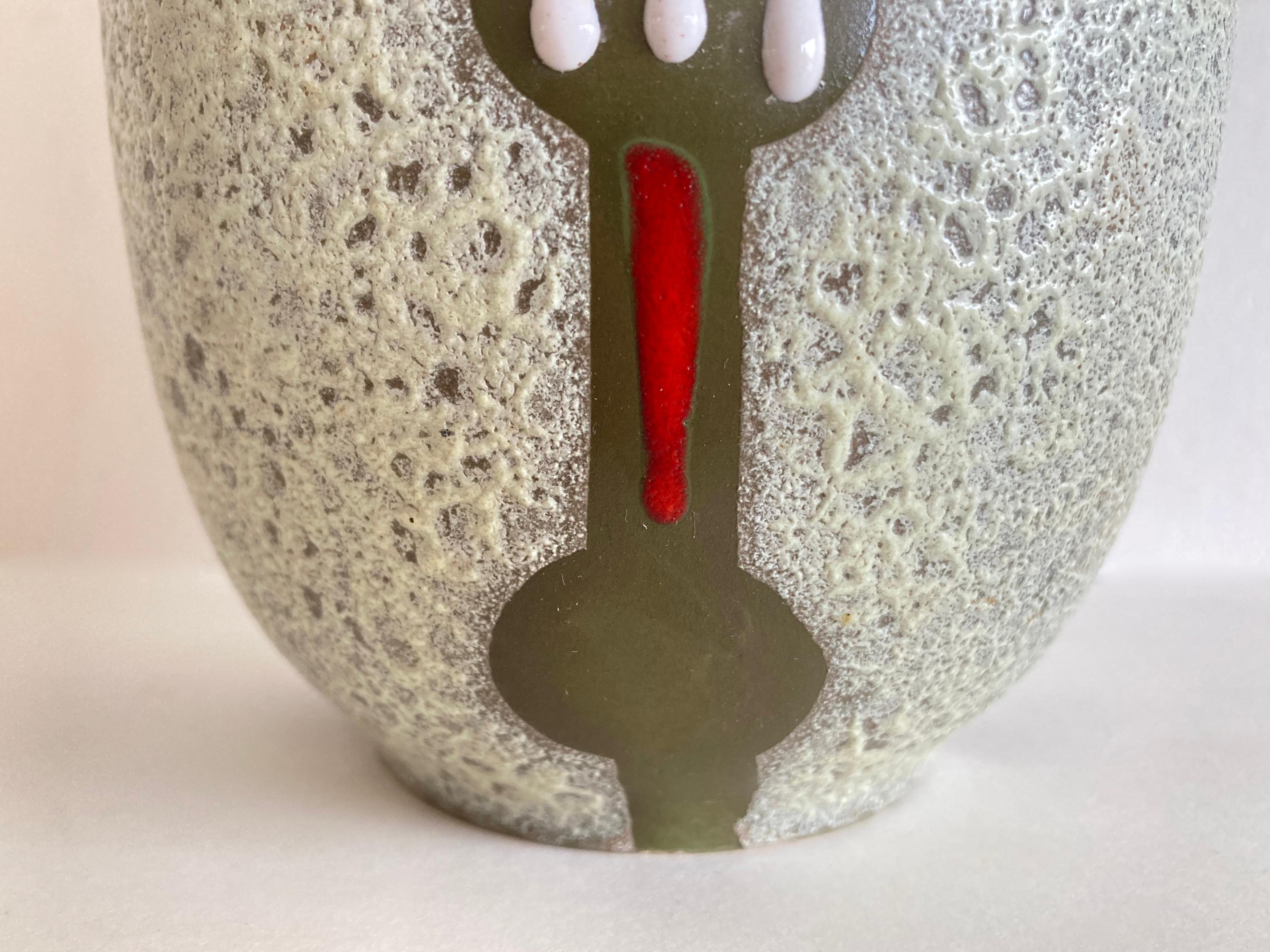 Vase en lave grasse de The Modernity par Jasba Keramik en vente 1