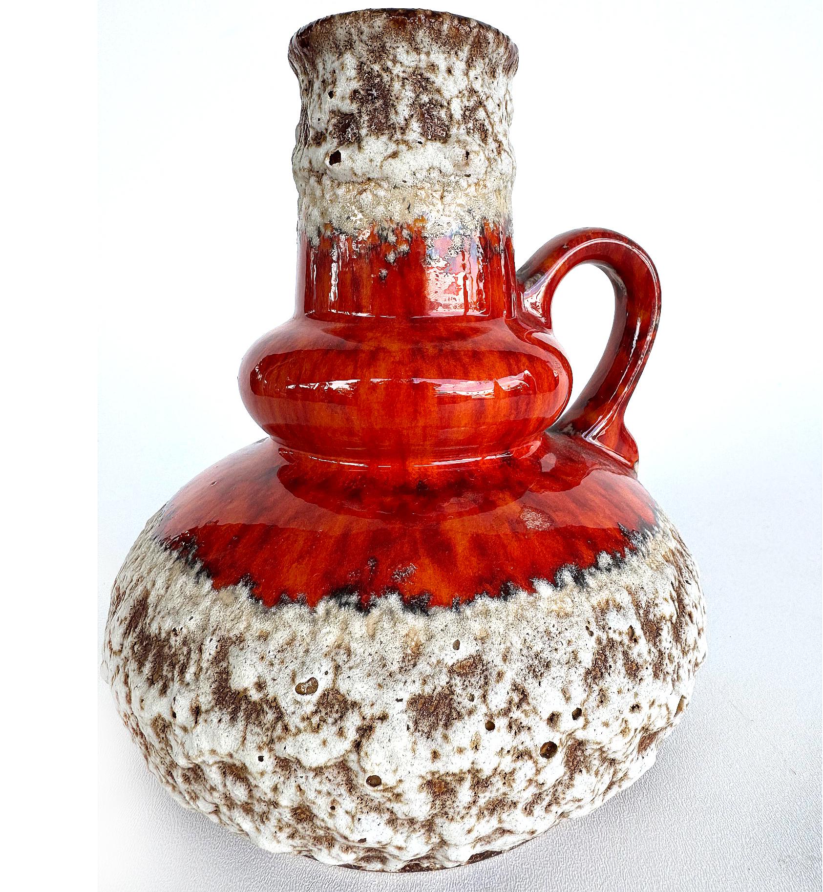 Glazed Mid-century Modern West German Jopeko 