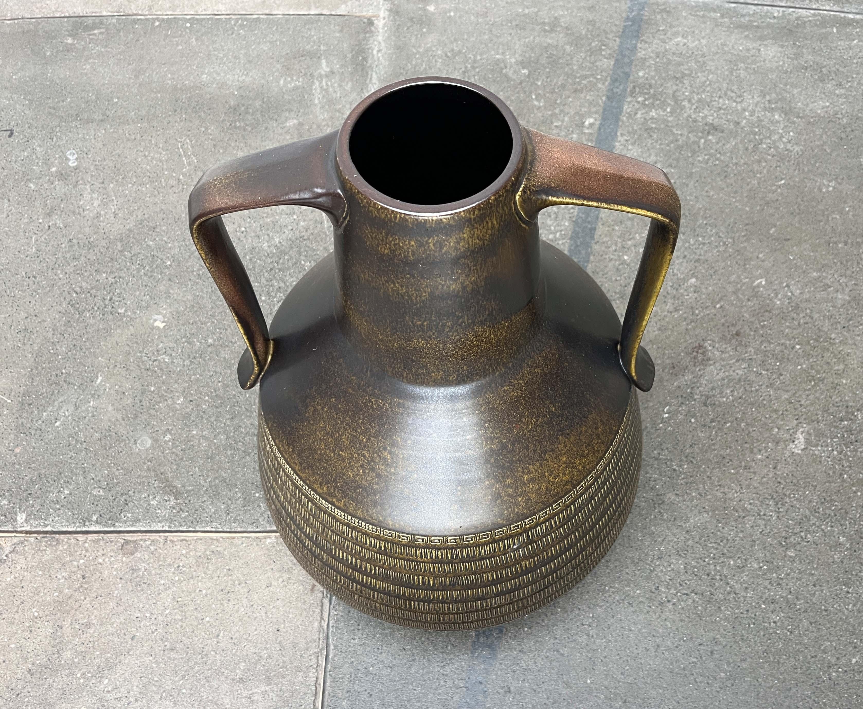 Vase de sol en poterie West German Modernity de Dümler & Breiden, années 1960 en vente 4