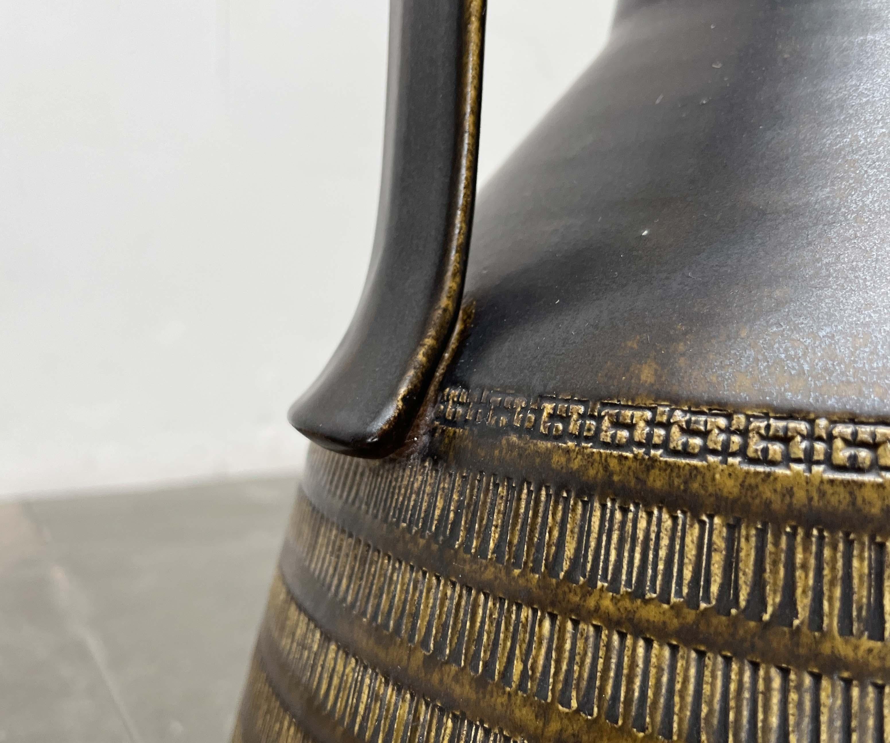 Vase de sol en poterie West German Modernity de Dümler & Breiden, années 1960 en vente 3