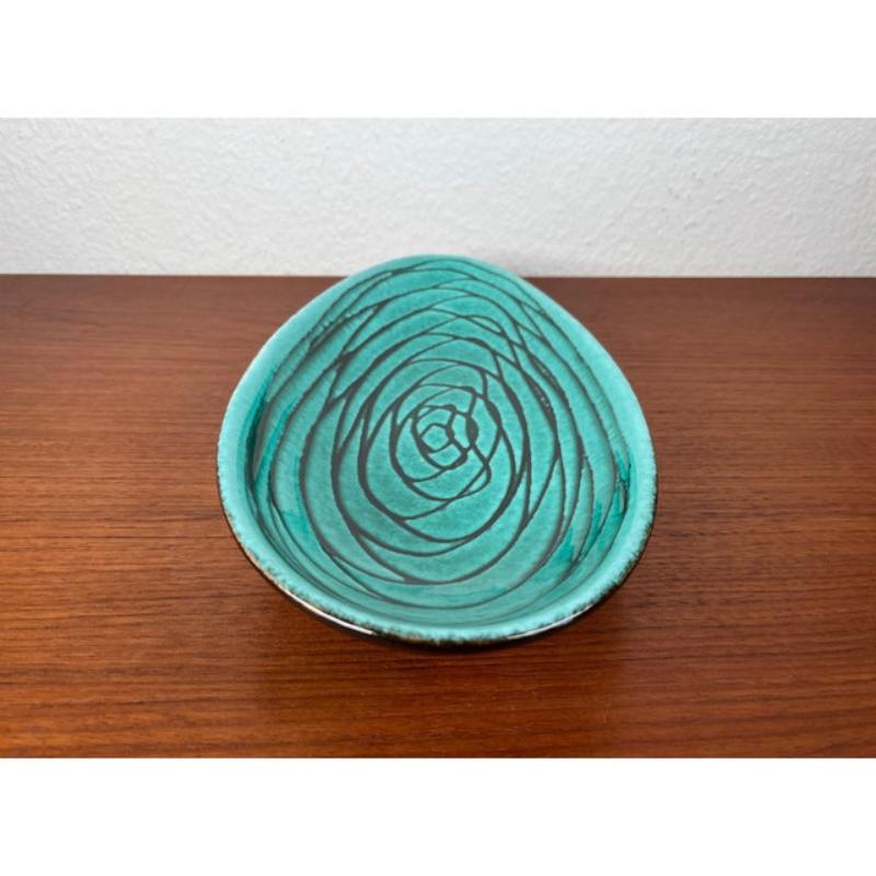 Ciotola WGP in ceramica West German Pottery di Steuler, anni '60, moderna e di metà secolo. in vendita 6
