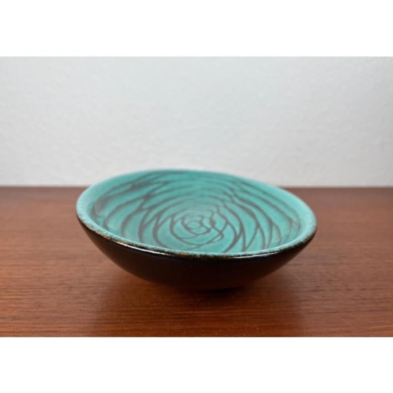 Ciotola WGP in ceramica West German Pottery di Steuler, anni '60, moderna e di metà secolo. in vendita 1