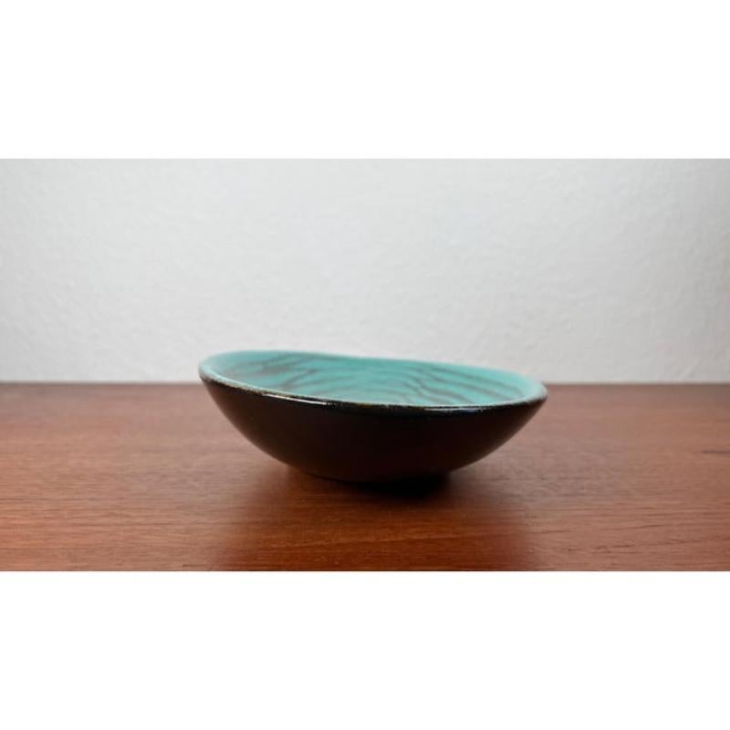 Ciotola WGP in ceramica West German Pottery di Steuler, anni '60, moderna e di metà secolo. in vendita 2