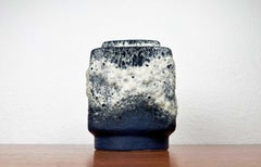 Vaso "Fat Lava" in West German Pottery in stile Mid-Century Modern, firmato Dümler & Breiden