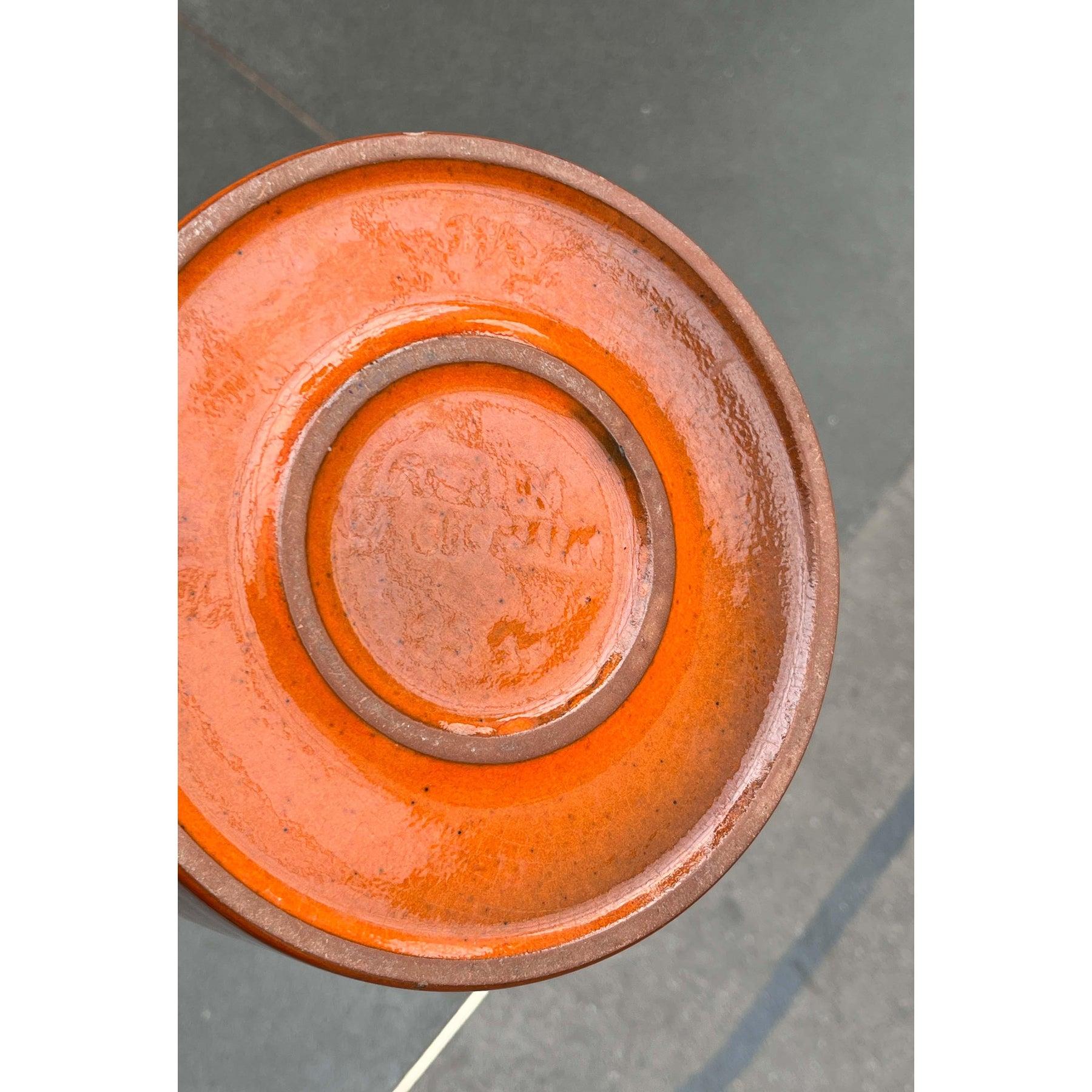 Mid-Century Modern West German Pottery WGP Planter, 1960s For Sale 5
