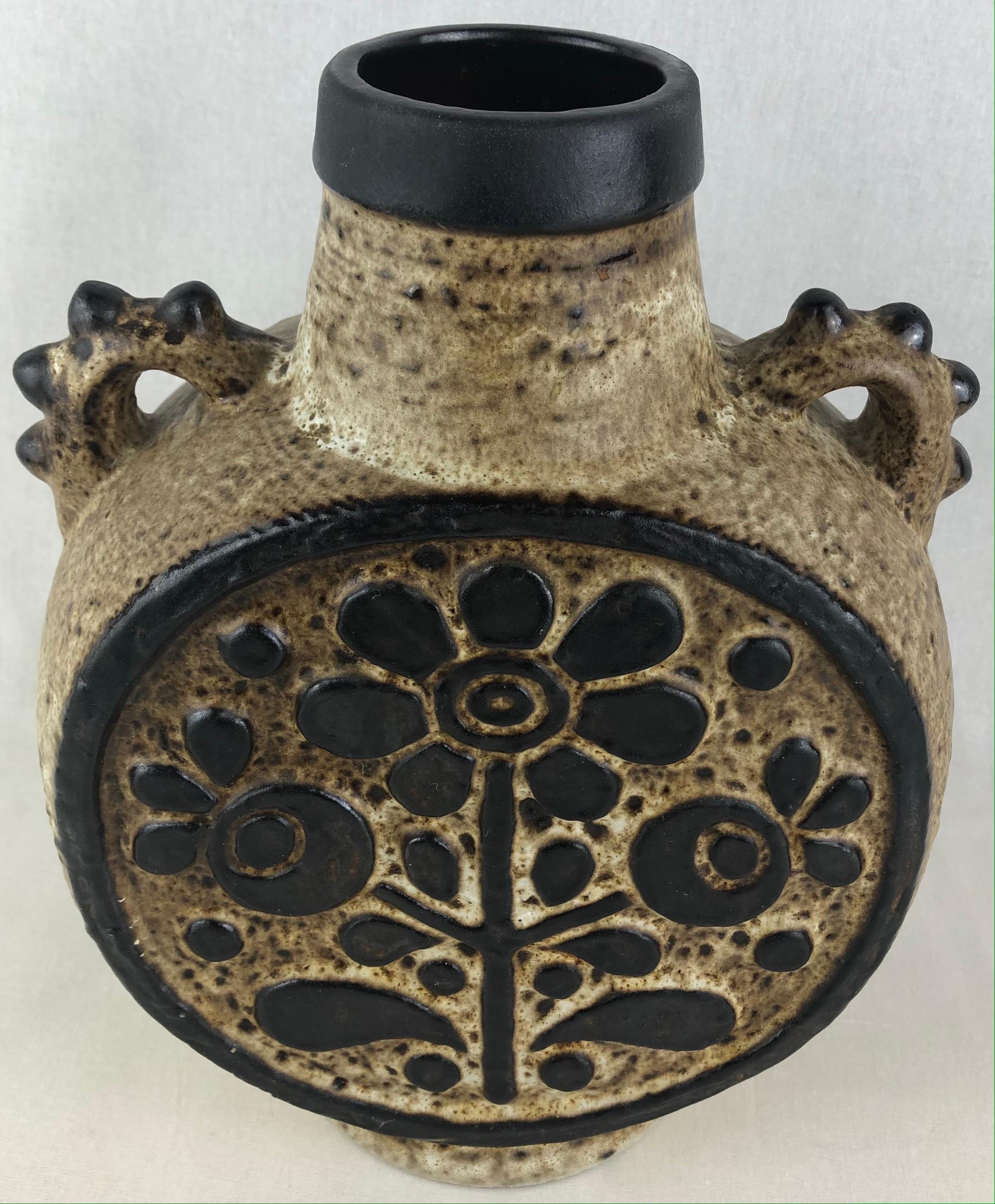 Ceramic Mid-Century Modern West Germany Flower Vase, by Peter Dieter for Carstens