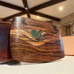 Mid Century Modern Western Buckle Belt La Nueva Era Dorada