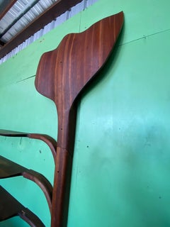 Vintage Whale Tail Wall Shelf