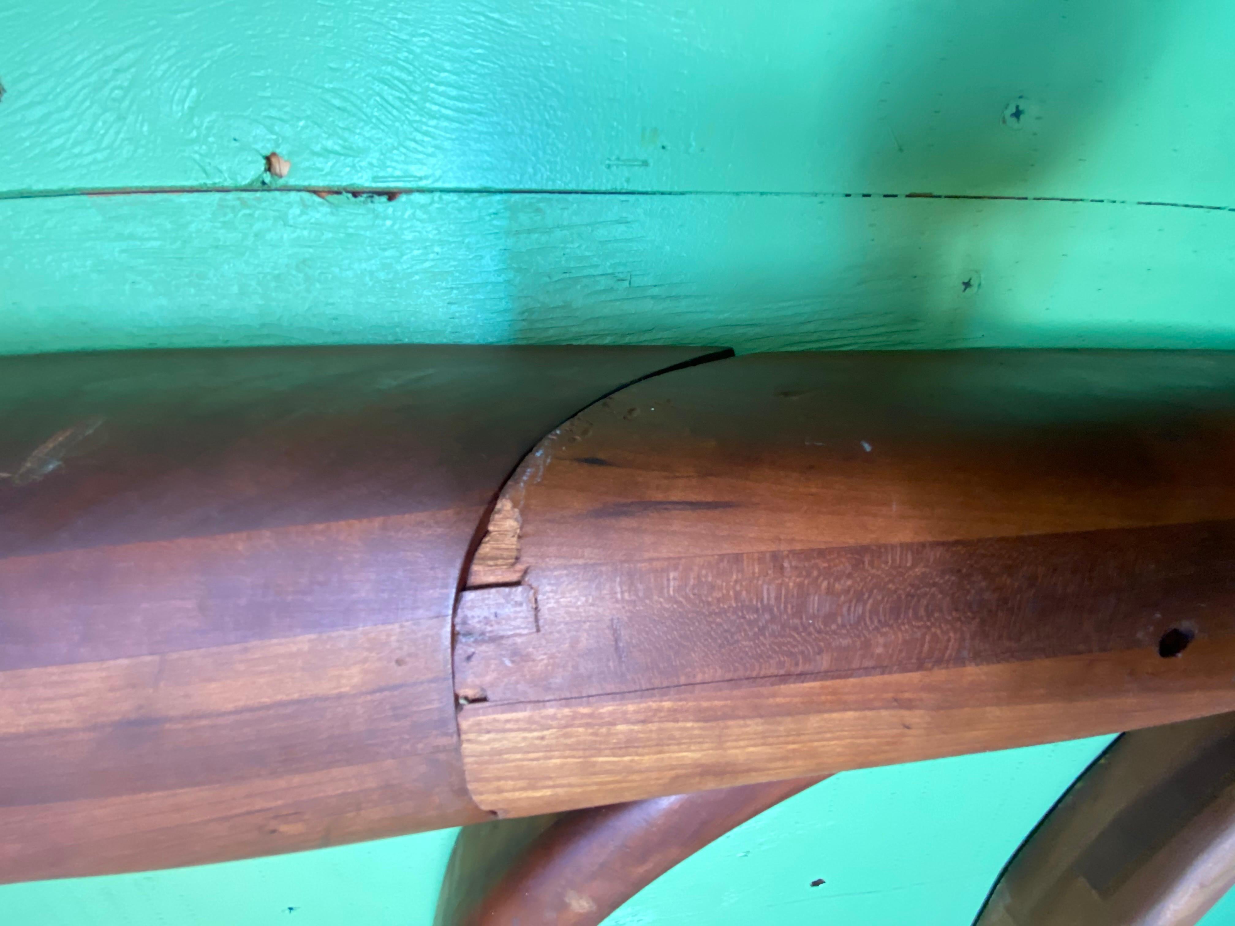 20th Century Vintage Whale Tail Wall Shelf