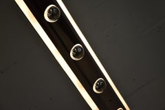 Mid-Century Modern White and Chrome Italian Floor Lamp by Tronconi