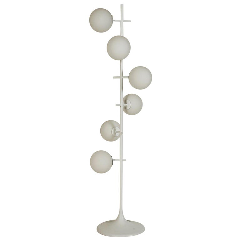 Mid-Century Modern White Ball Floor Lamp by Max Bill for Temde, Switzerland  For Sale at 1stDibs | temde floor lamp, modern white floor lamps, max bill floor  lamp