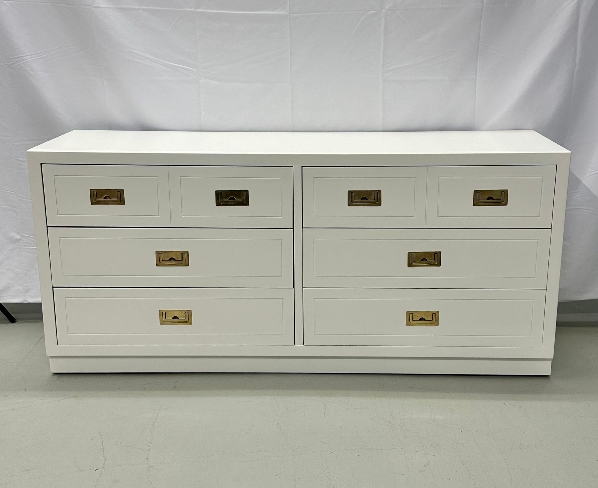 campaign dresser white