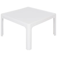 Mid-Century Modern White Coffee Table, Ernst Moeckl, Germany, 1960s