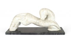 Figura di cavallo bianco in stile Mid-Century Modern
