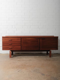 Mid-Century Modern White & Newton Teak Sideboard  England, 1960s
