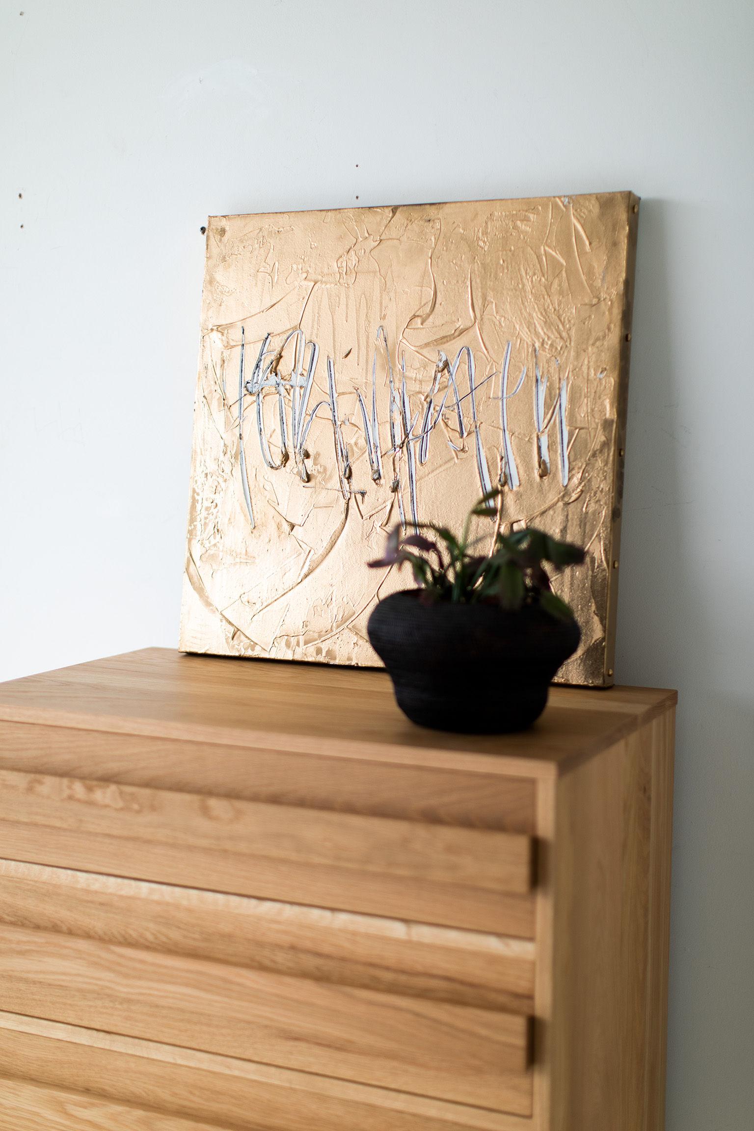 Mid-Century Modern Style White Oak Dresser In New Condition For Sale In Oak Harbor, OH