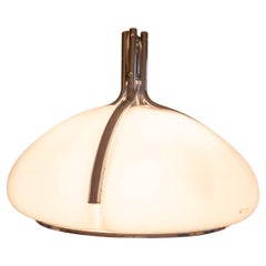 Pendentif quadrilobé blanc moderne du milieu du siècle dernier de Gae Aulenti, Italie, 1970