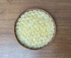 Mid-Century Modern Wicker Bowl, 1960s