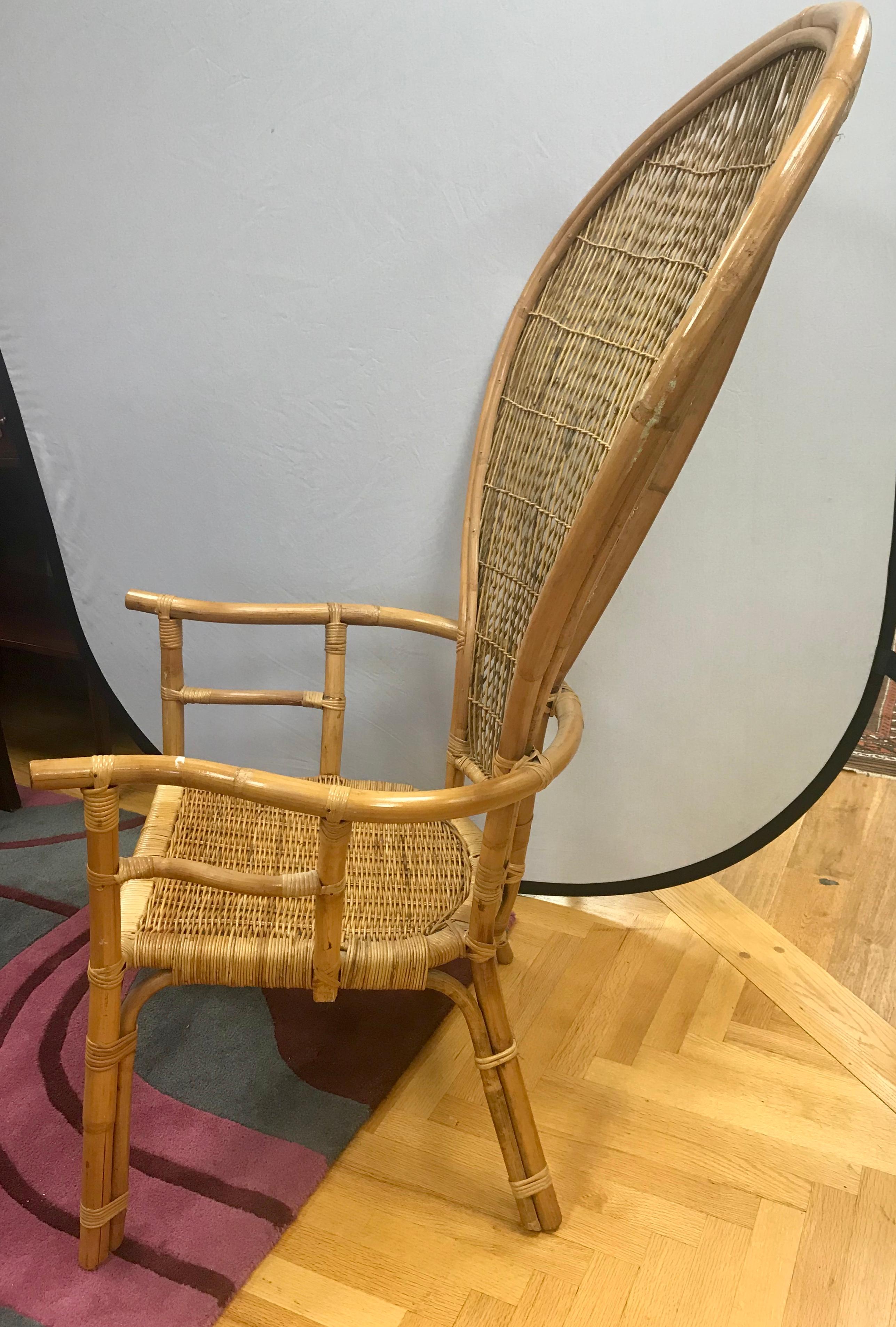 rattan queen chair