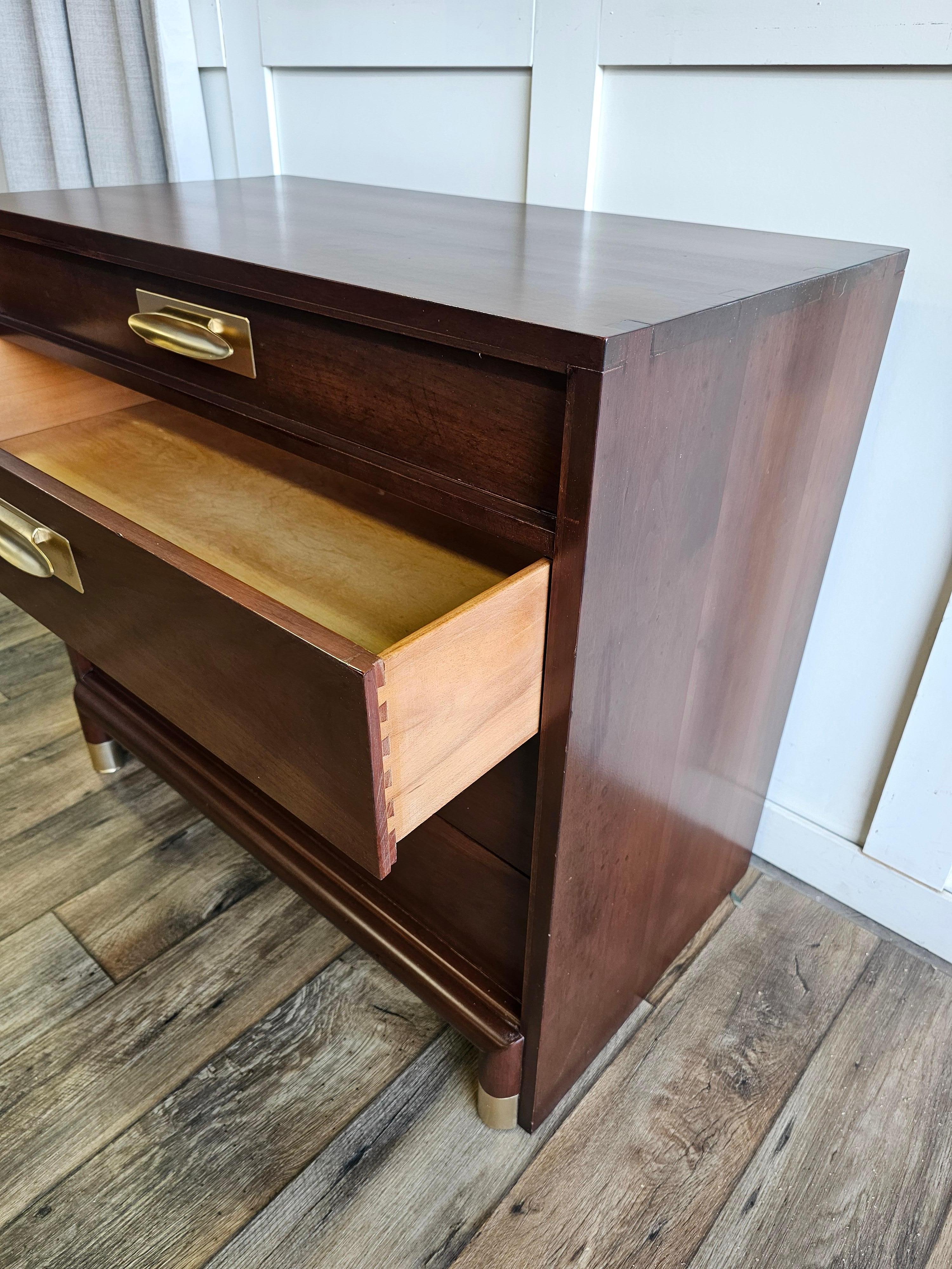 Mid-Century Modern Willett Furniture Trans-East Cherry Bachelors Chest 4