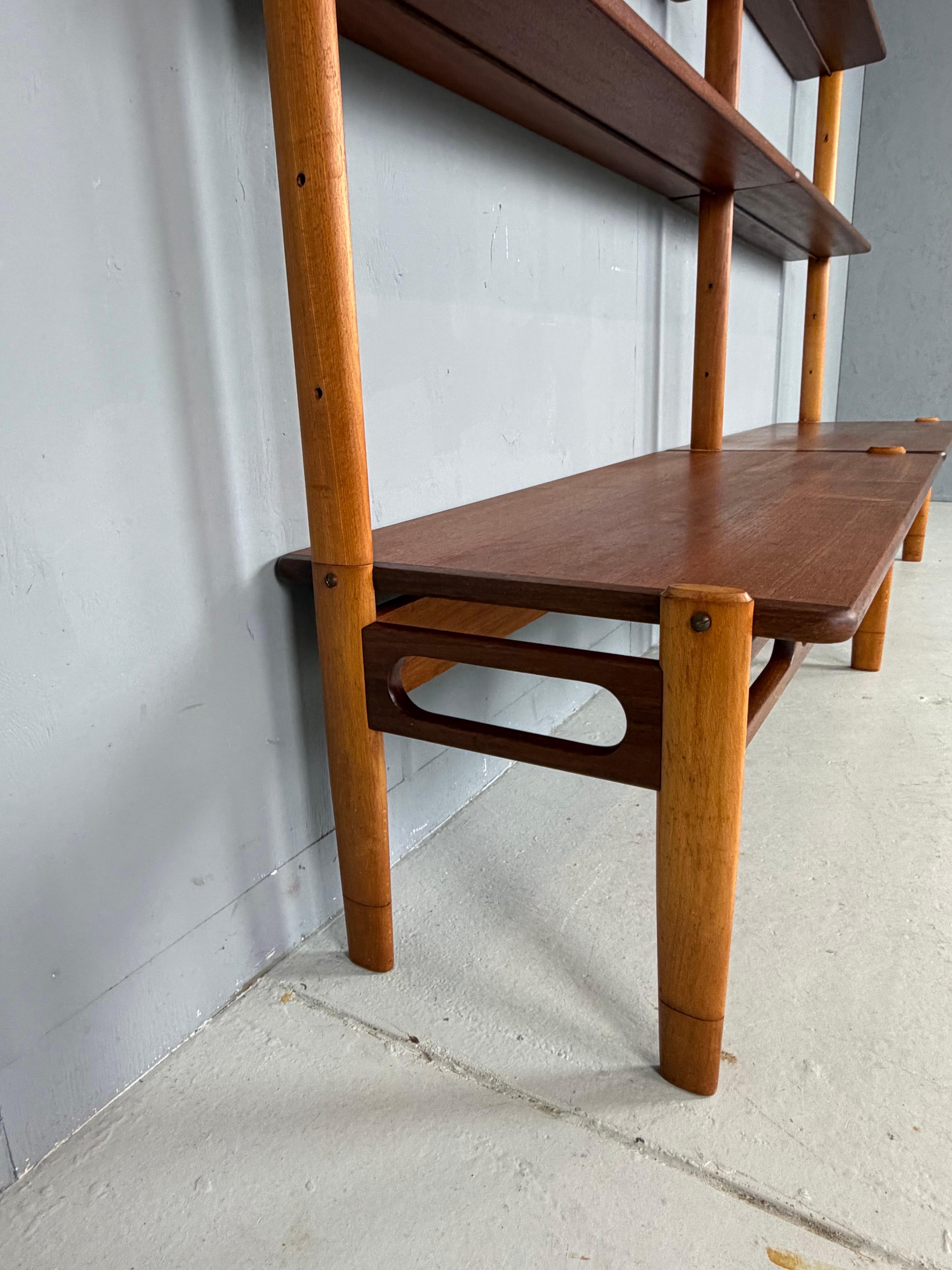 Mid-Century Modern William Watting Modular Wall System, 1960s the Netherlands For Sale 5
