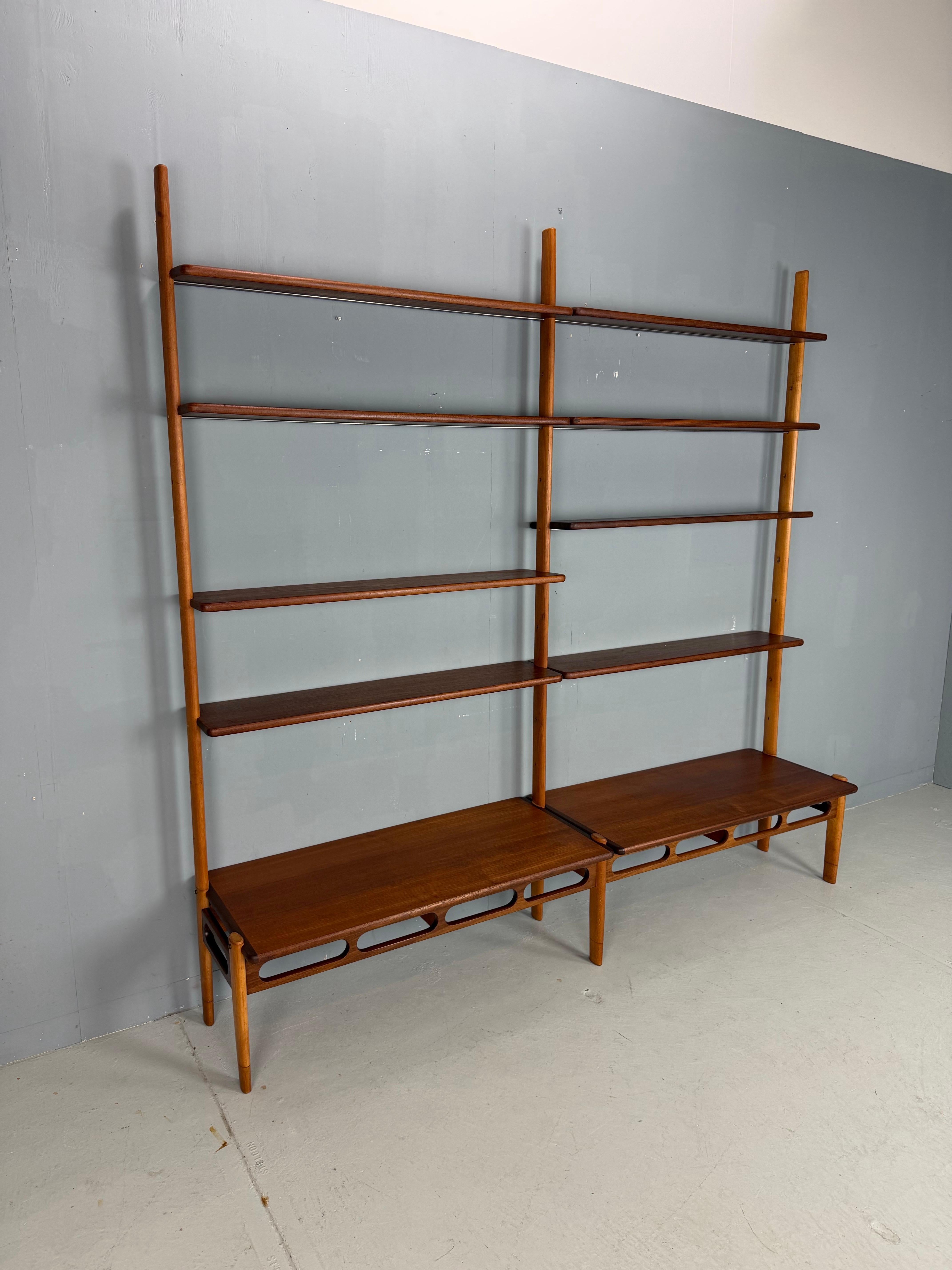Mid-Century Modern William Watting Modular Wall System, 1960s the Netherlands For Sale 11