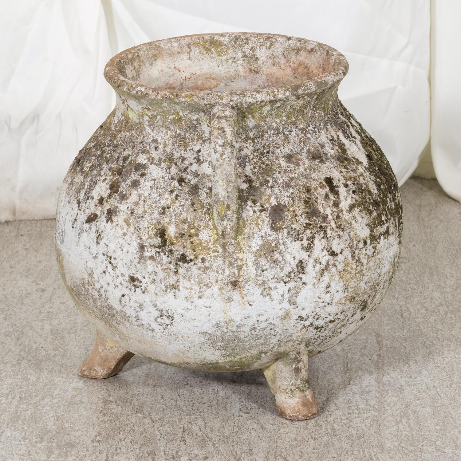 Mid-Century Modern Willy Guhl Cauldron Shaped Marmite Planter 5