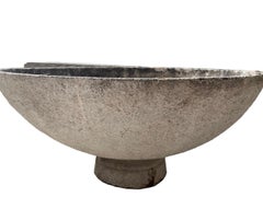 Mid Century Modern Willy Guhl Concrete Garden Planter