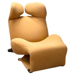 Moderner Wink Loungesessel aus der Mitte des Jahrhunderts von Toshiyuki Kita für Cassina, Italien 1980er Jahre