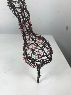 Mid-Century Modern Wire Sculpture "Chicken"