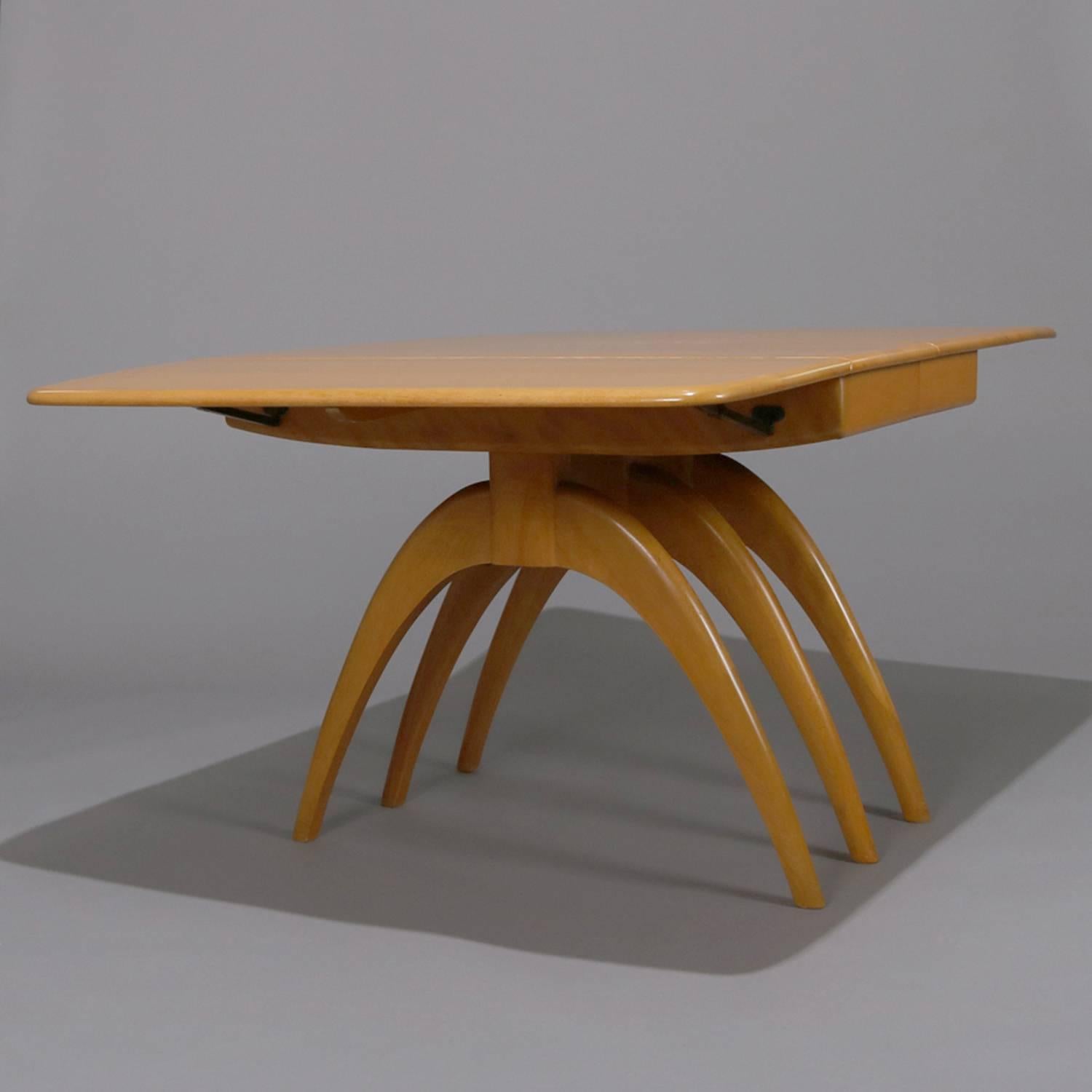 Mid-Century Modern Wishbone Dining Table Set by Heywood Wakefield, 20th Century 2