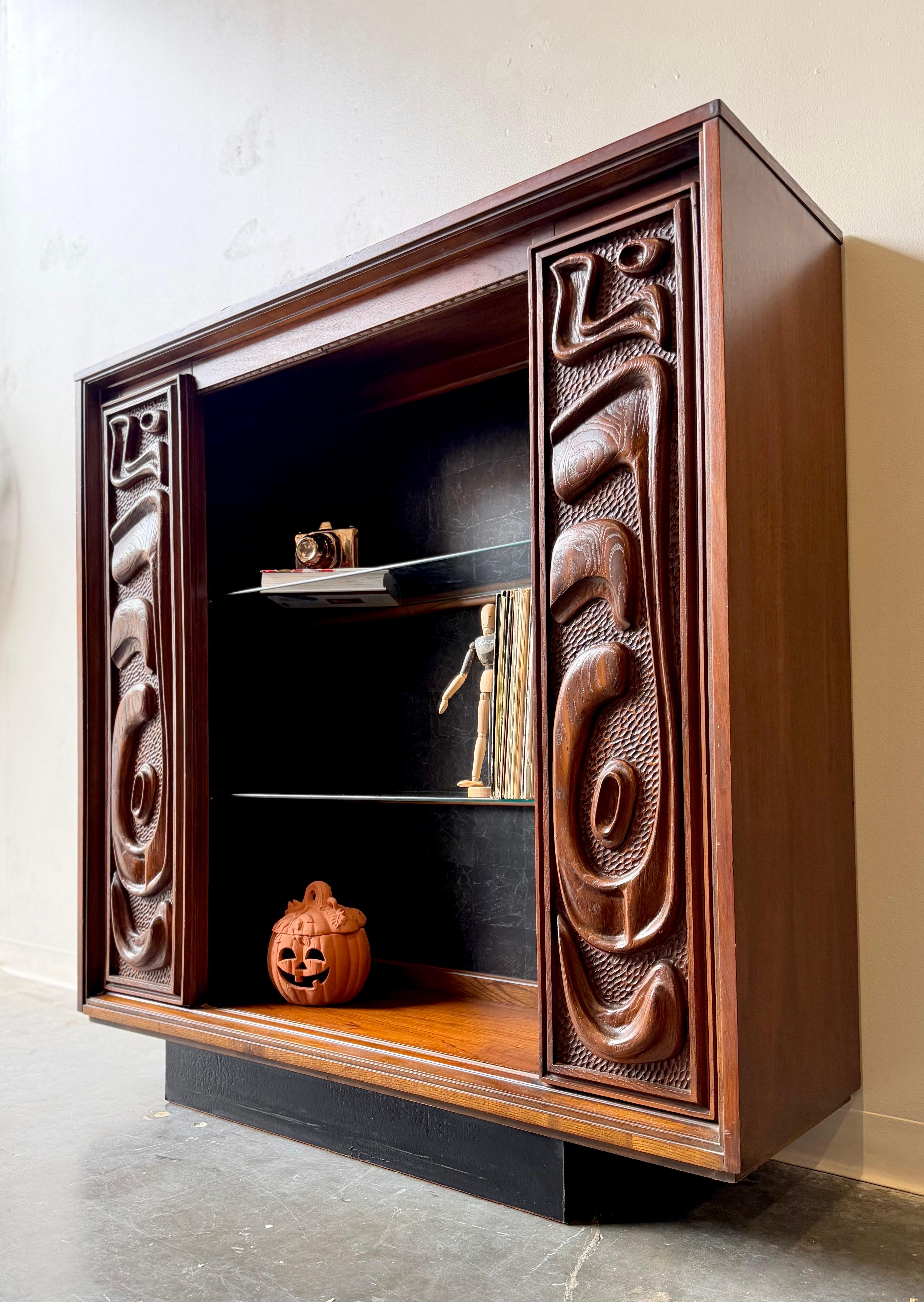 Conejera Witco Estilo Tiki Pulaski Oceanic Mad Men Mid Century Modern Vidrio en venta