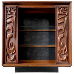 Huche de style Witco Tiki Pulaski Oceanic Mad Men Mid Century Modern