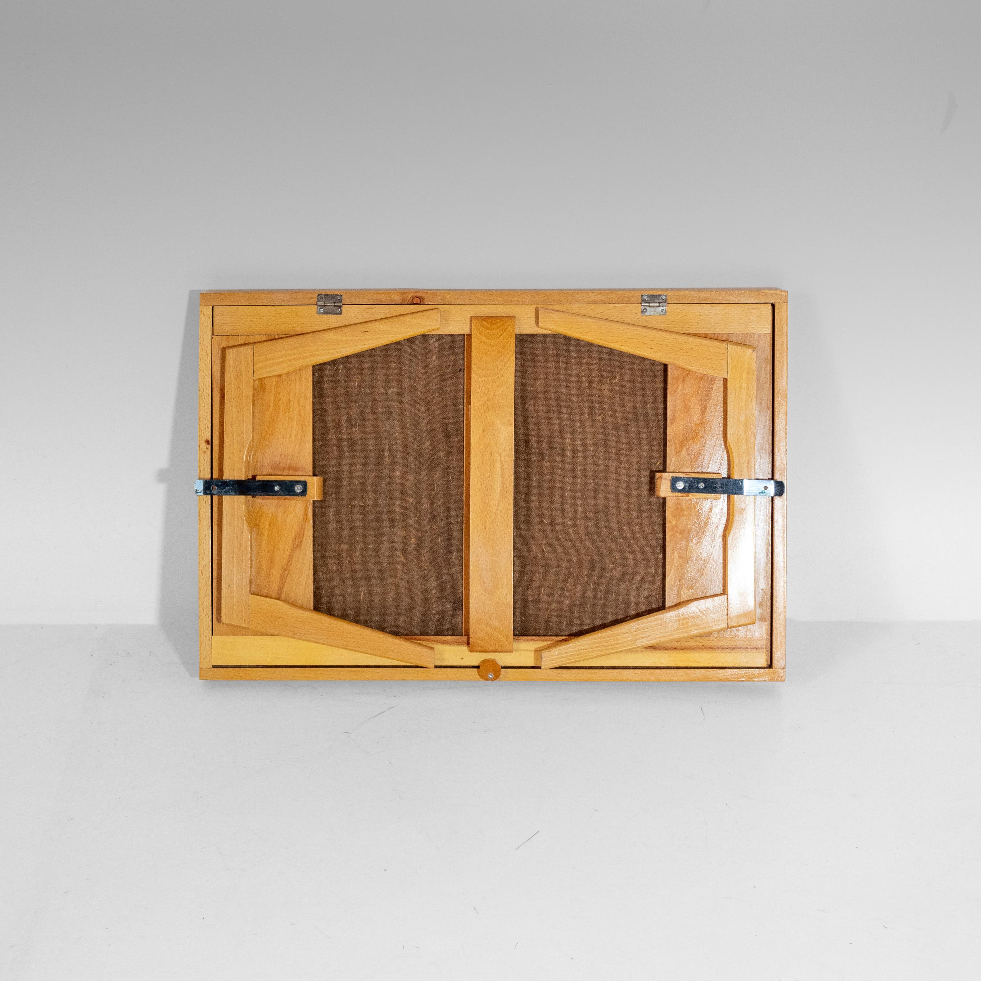 Vassoio da letto pieghevole del Mid Century Modern - Leggio, Italia 1970 in vendita 2