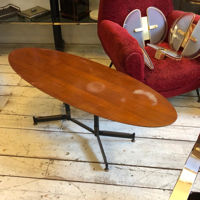 Mid Century Modern Oval Coffee Table Images