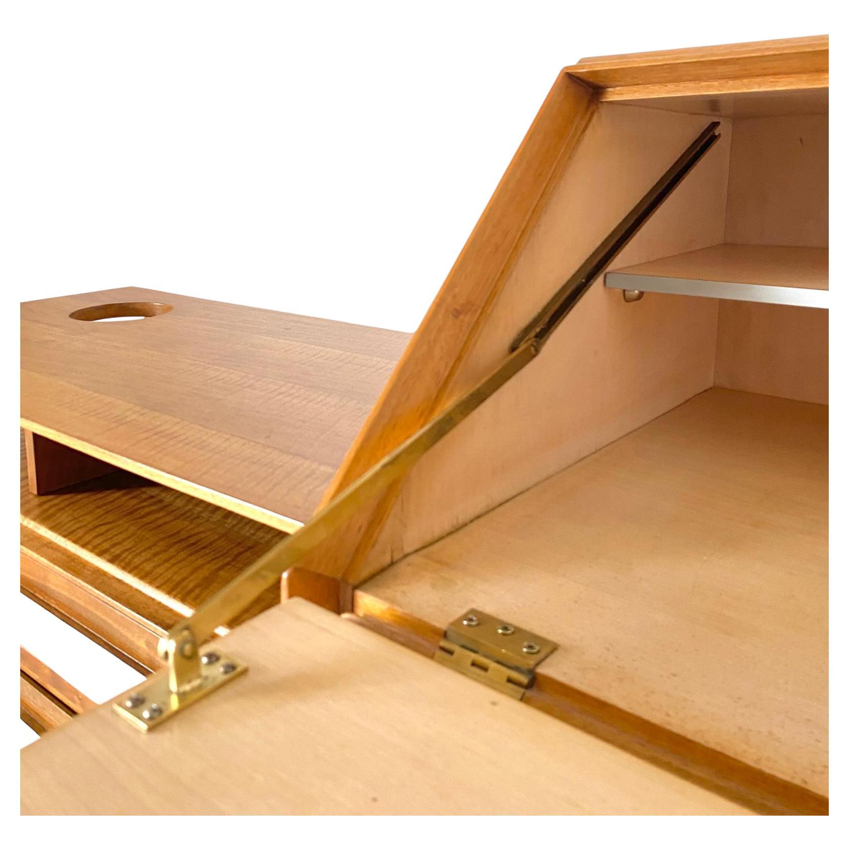 Mid Century Modern Wood Sideboard, Consorzio Mobili Cantu, Italy 1960 For Sale 4