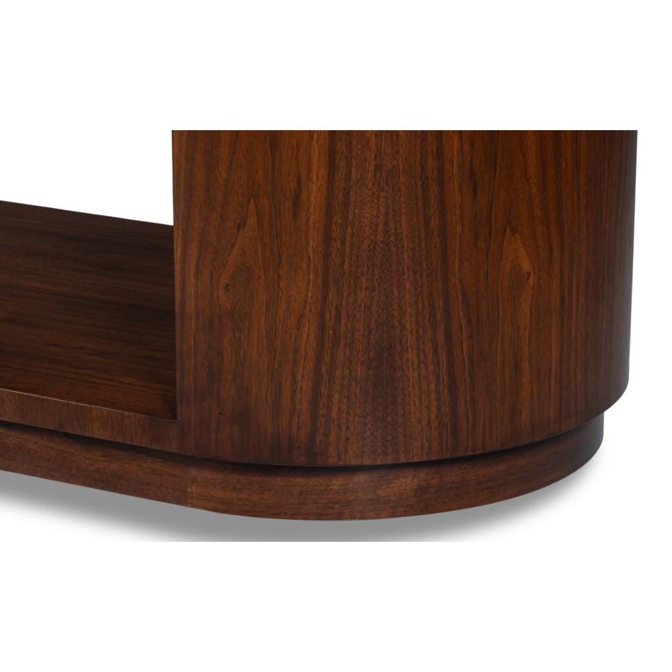Table console en bois moderne du milieu du siècle en vente 5