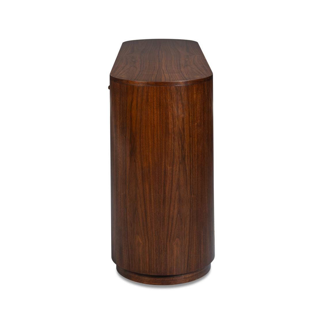 Table console en bois moderne du milieu du siècle en vente 2