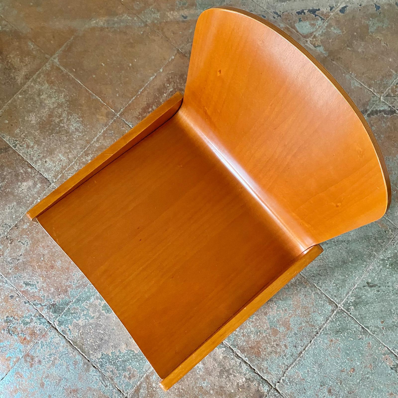 Mid Century Modern Wood Dining Chairs, Afra and Tobia Scarpa for Molteni, Italy 5